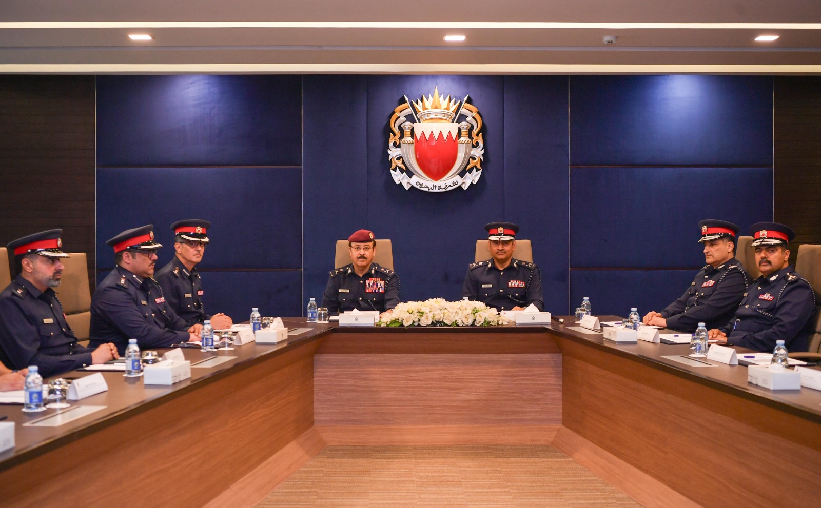 المفتش العام يقوم بزيارة تفقدية إلى الاكاديمية الملكية للشرطة<